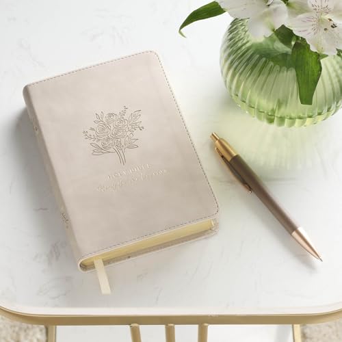Image of KJV Bible Compact (Faux Leather, Taupe)