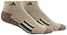adidas Men's Climalite X Ii Low Cut Socks (2 Pack), Khaki/Chocolate Marl/Slime Green/Real Blue, Shoe Size 6-12