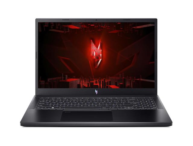 Acer Nitro V15 Gaming Laptop With 15.6-Inch Display, Core I5-13420H Processor/16Gb Ddr5 Ram/512Gb Ssd/6Gb Nvidia Geforce Rtx 4050 Graphics/Windows 11 Home English Kb/Obsidian Black