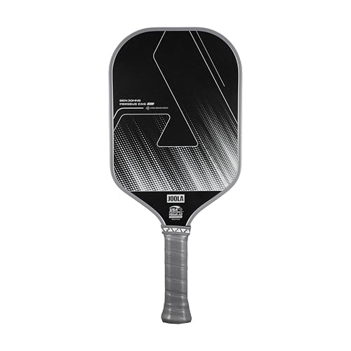 Image of JOOLA Ben Johns CAS 16mm Carbon Fiber Pickleball Paddle - CAS Surface Tech - Control & Power Paddle - USAP Approved - Aero Curve - Feel-Tec Pure Grip - NFC Chip
