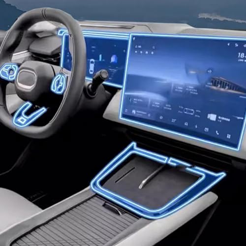 ACKNVHRO Car Interior Gear Dashboard TPU Protective Film,for LYNK&CO 08 2024 LYNK CO