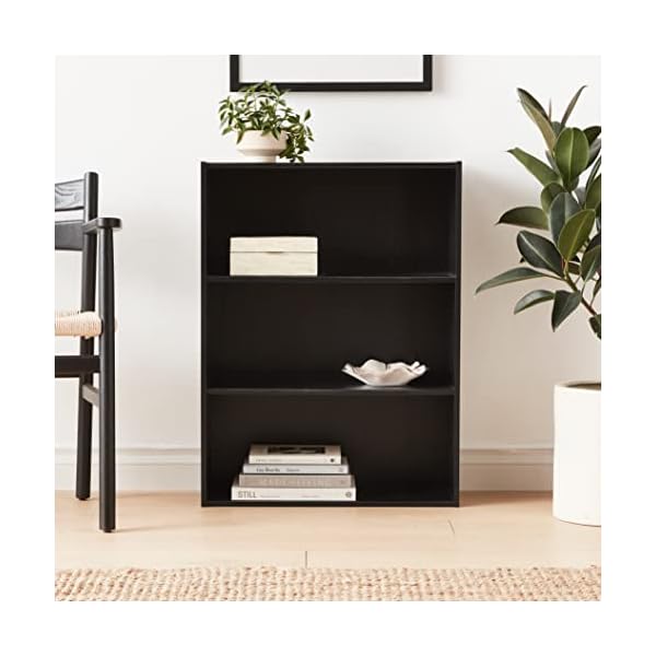 Furinno Pasir 3Tier Open Shelf Bookcase, Espresso Teaching21st