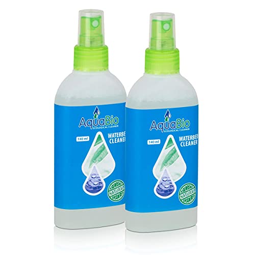 AquaBio Waterbed Cleaner Vinyl-Reiniger für Wasser-bett Matratzen 140ml (2er Pack) Cover