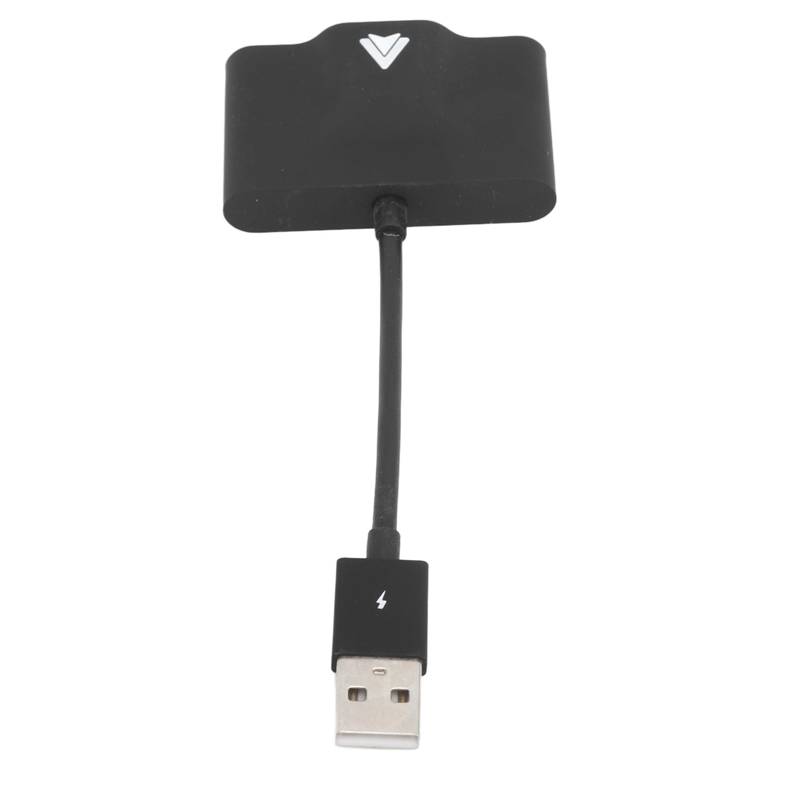 Zunate Adattatore Wireless per Auto Tipo C |Connessione Rapida Plug and Play con Adattatore USB per Auto 11+ (BLACK)