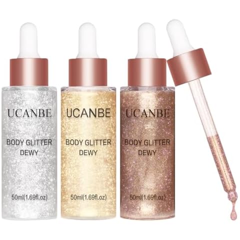 UCANBE Hydrating Body Shimmer Makeup Set Cover