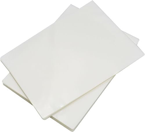 Paquete de 100 hojas de laminación transparentes de 8.5 x 11.9 pulgadas, bolsas de laminación térmica de 3 mil con capacidad para 8 x 11.5 pulgadas,