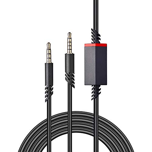 Replacement 2.0M Astro a40 Inline Mute Cable Also Work for Astro Gaming Headset a10 and a40tr