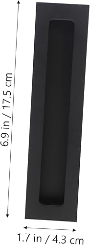 Miniatura 5 de KONTONTY Concealed Handle Puertas para Closet Hidden Handles for Doors Hidden Recessed Rectangular Door Grip Hidden Cabinet Handle Sliding Door