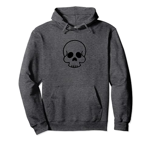 Logotipo de calavera Sudadera con Capucha