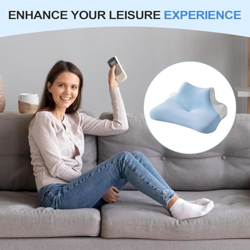 Mousse à mémoire de forme 60x40cm pour dormir avec design ergonomique - 8