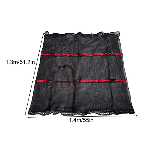 Trampoline Protective Net, Trampoline Replacement Safety Enclosure Net Trampoline Protection Replacement Net For 55'' Round Frame Trampolines For Kids Indoor Outdoor Guard #TOP4