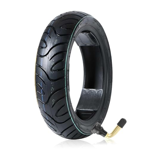90/70-12 Schlauchloser Reifen, 90/70/12 Vorne Hinten Universal für Roller Motorrad 12 Zoll Rad, Rutschfestes Straßenprofil 90 70 12 4PR 43J Max Last 155 kg