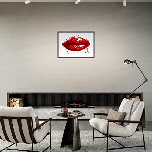 Décoration murale féminine pour sublimer un mur blanc 50x70cm