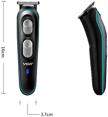 Miniatura 7 de KouRy Cortadora eléctrica de pelo recargable profesional de 3 velocidades, cortadora de pelo de bajo ruido, kit de aseo para cortadora de mascotas