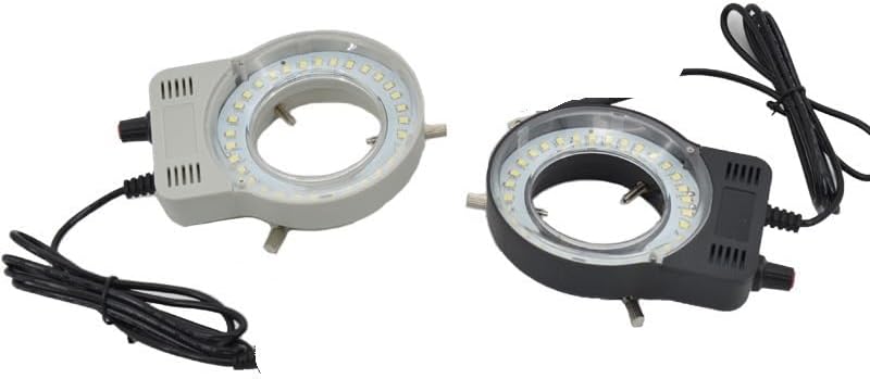 Amazon | 顕微鏡キット 顕微鏡照明器 USB LEDリングライト 内径65mm 実体顕微鏡リングランプ、明るさ調整可能 顕微鏡レンズアダプター( White Shell) | 顕微鏡用フィルター 通販 顕微鏡アクセサリーキット 顕微鏡USB LEDリングライト、内径65mmステレオ顕微鏡リング ランプ ... 顕微鏡キット 実体顕微鏡の光量調整可能なLEDランプ 顕微鏡レンズアダプター(White)