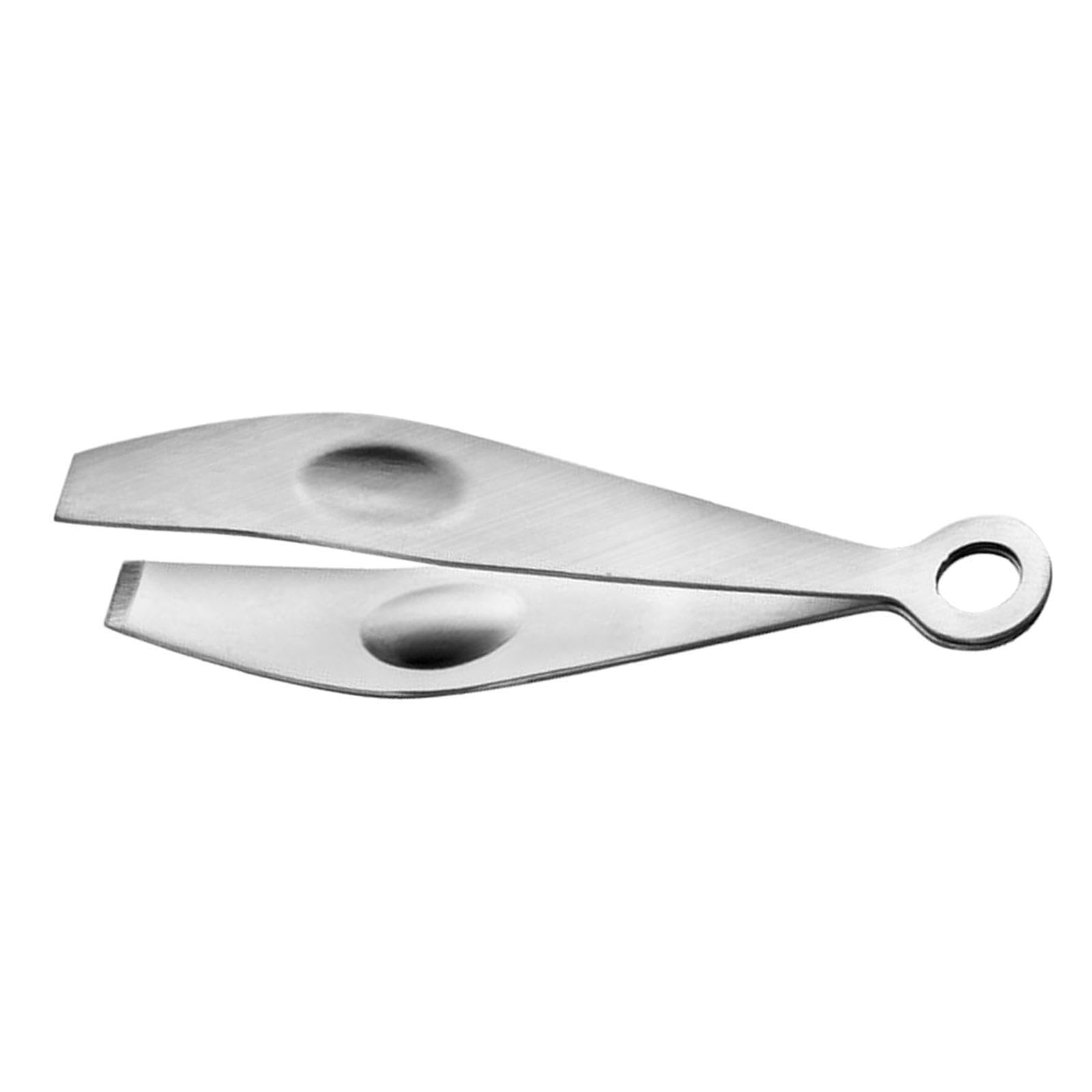 PIXZCSA Practical Garlic Peeling Tweezers Ergonomic Stainless Steel Gadget Efficiently Remove Garlic Skin Leaving No Mess Fish Bone Tweezers Stainless Steel, Style A