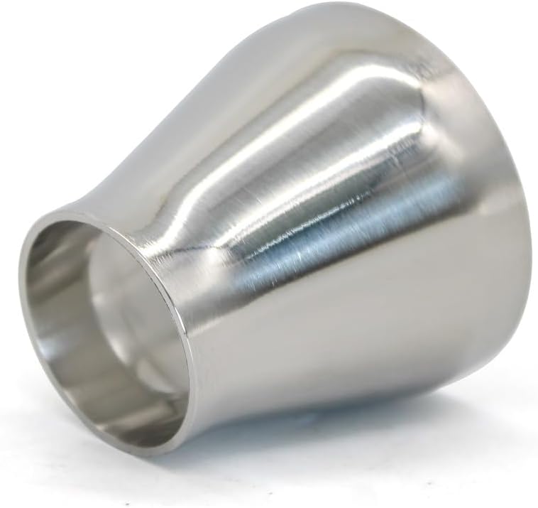 KOKYLEZN 1個 SS304ステンレススチール同心円減速機、外径19mm-102mm、溶接継手、自作ビール(SS316L、76