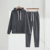 Conjuntos de 2 Piezas para Mujer yaoeye, Sudadera con Capucha y Pantalón, Talla Grande, Sudadera y Pantalón Holgado, Cómodos para Otoño, con Bolsillos 4