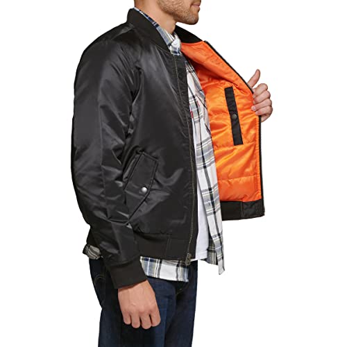Image of Levi's Men's Flight Satin Unfilled Ma-1 Bomber