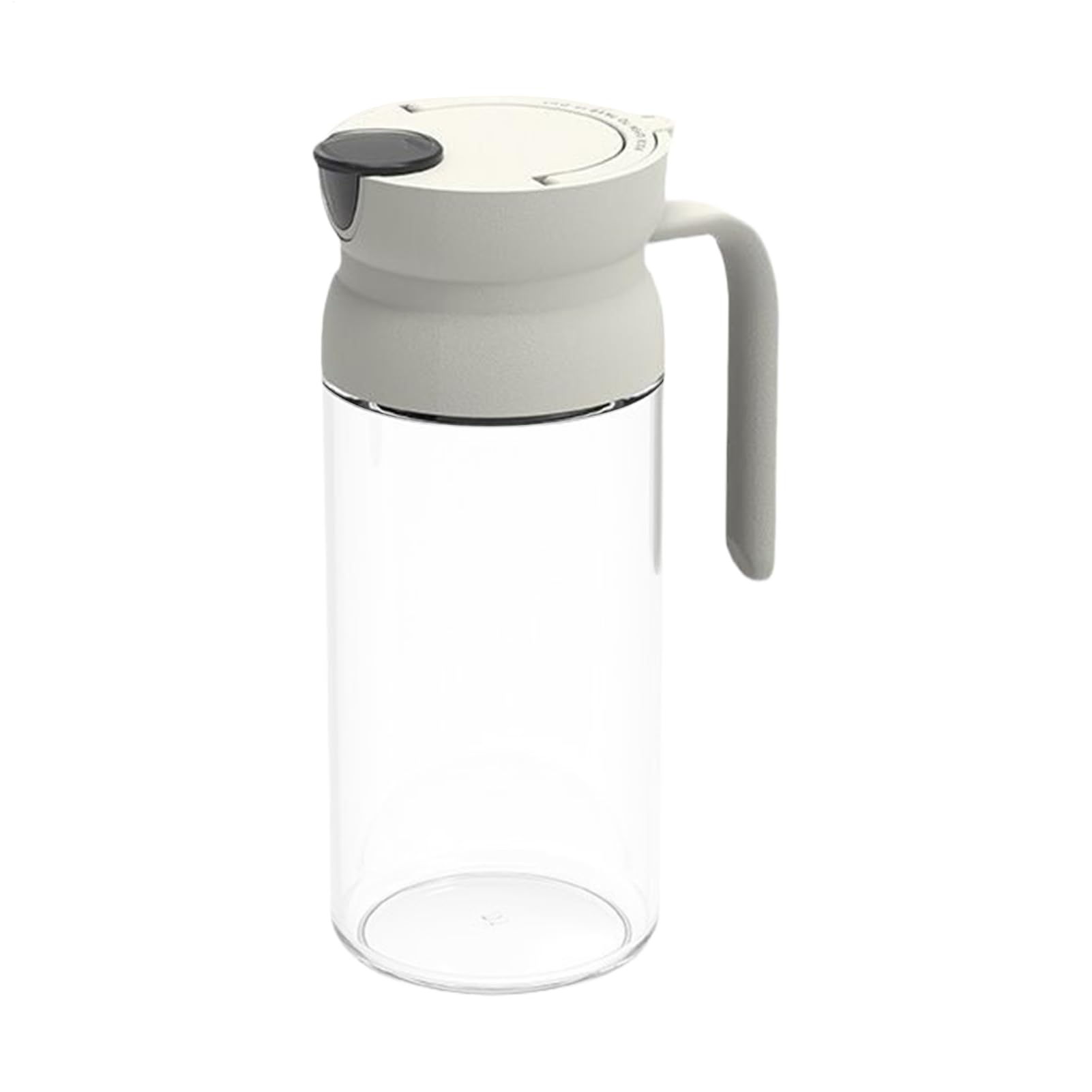 Botella dispensadora de aceite de oliva antigoteo con recipiente de vidrio para cocina