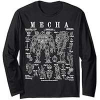 Mecha Mech Robot Vintage Patente Divertida Ciencia Ficción Manga