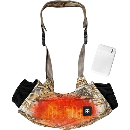 Heated Hand Muff, Electric Heating Hand Warmer Pouch, Suitable for Outdoor Hunting, Sports, Photography, Golf, Hike, Football, Snow Camping in Cold Winter Keep Warmth, Battery Included