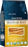 Shatavari Root 200 g crudos indios espárragos racemosus amarillo Shatawar satawari raíz amarilla pura