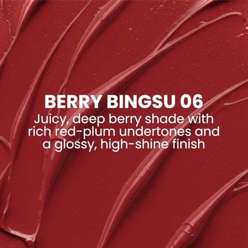 Image of Typsy Beauty Glossified Lip Plumer- Berry Bingsu 06 | 3-in-1 | Hydrating & Nourishing Lip Gloss| Instant Fullness with Lip Plumper | High Shine Lip Gloss | Formulated In Korea | 2.6gm