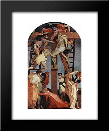 Deposition 20x24 Framed Art Print by Rosso Fiorentino