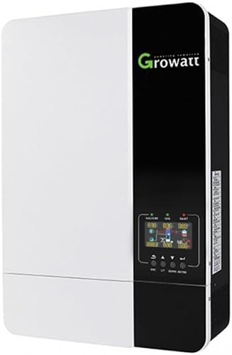 Growatt SPF 5000 ES 48V 5000W High Voltage MPPT Off-Grid Pure Sine Wave Solar Inverter Charger