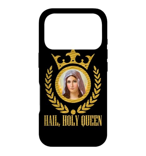 �V���ƒn���Haily Holy Queen Our Blessed Mother Mary �X�}�z�P�[�X iPhone 17 Pro �p
