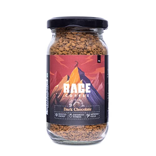 Image of Rage Coffee Gift Box of 4 Flavours - Hazelnut, Chocolate, Caramel, Butterscotch (Granule, 50 GMS Each)