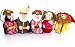 sin marcar 10pcs Adornos decoración Colgante muñecos para árbol de Navidad