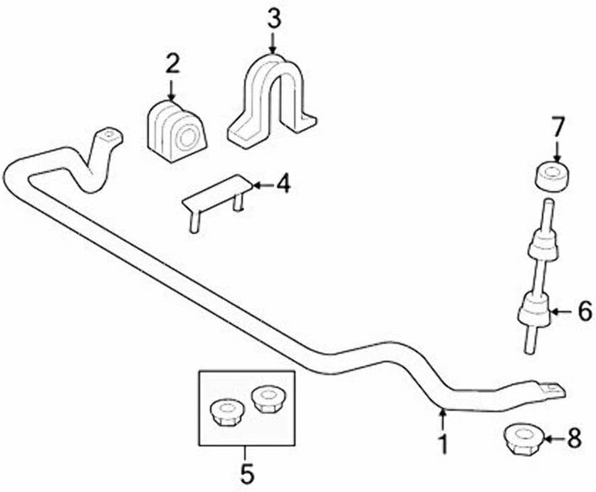 Ford Hex Nut - 5L3Z5C491BA
