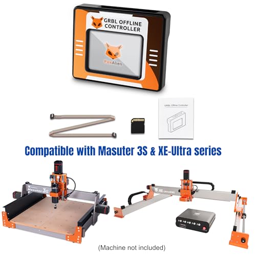 FoxAlien CNC Offline Controller for 3S CNC Machine, Offline Control Module with Touchscreen LCD GRBL Control for FoxAlien Masuter 3S, XE-Ultra, Vasto V1 and V2 Series CNC Router Machines by FoxAlien - Image 8