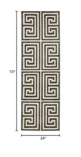 Tapete Unique Loom geométrico moderno 65x185 cm miniatura 2