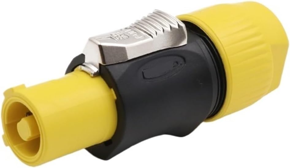 Aviation socket YF24 power LED display plastic IP65(Plug)