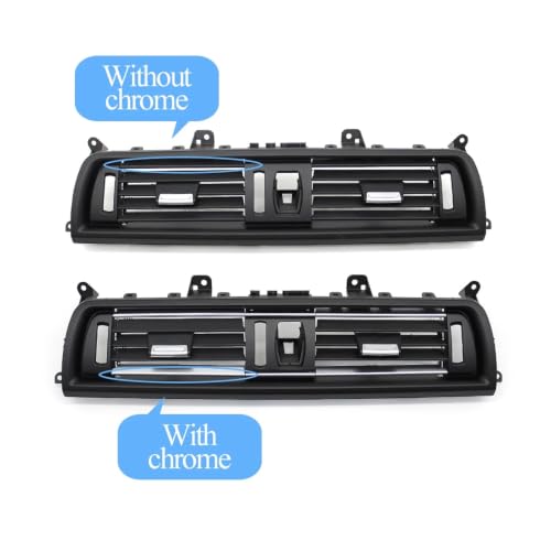 Grille de ventilation centrale résolvant le blocage d'aération sur BMW Série 5 F10