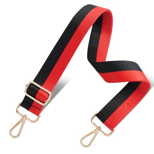 Image of chushui Woven Stripe Purse Straps,Replacement Crossbody Wide Shoulder Adjustable Strap for Bag Handbags