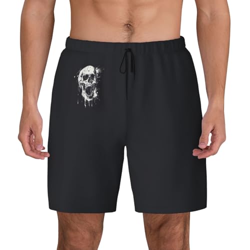 Bañador de calaveras ligero para hombre que evita la humedad con su secado ultra rápido