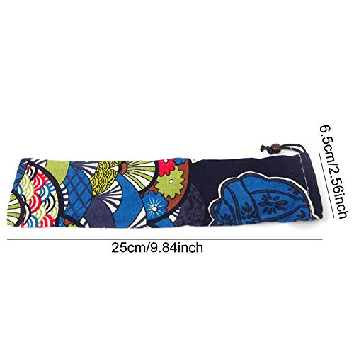 Bolsa de Lona Reutilizable para Pitillos 5 Pcs miniatura 2