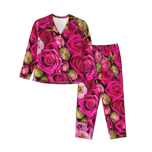 Pyjama à manches longues pour femme fini les nuits agitées avec ce vêtement de nuit confortable