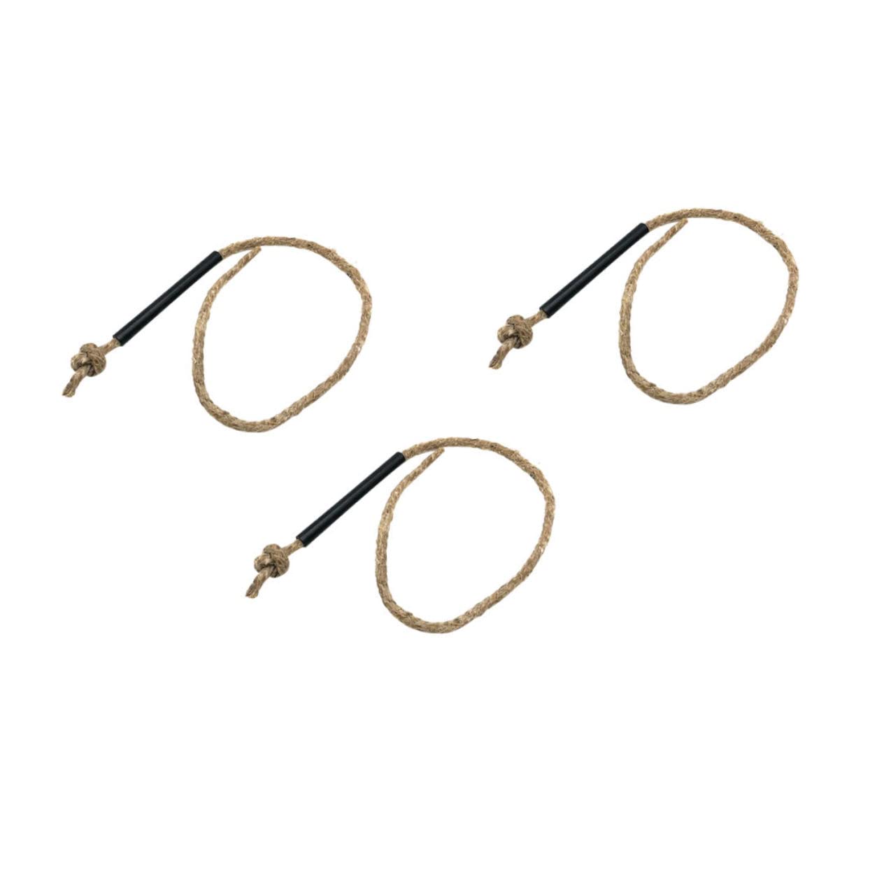 BESPORTBLE 3-Piece Fire Starting Kit Weatherproof Camping Fire Rope Flame Starter for Outdoor Adventures Emergencies