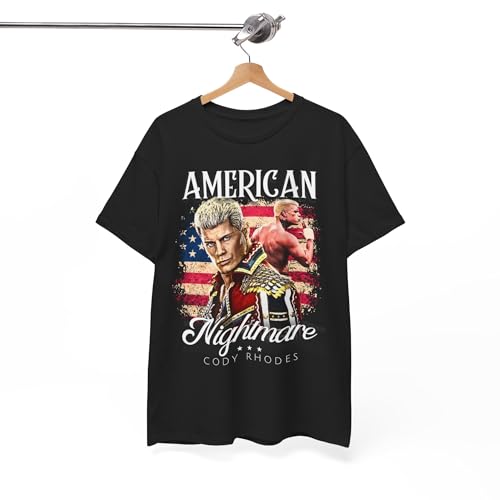 Cody Rhodes American Nightmare T-Shirt, Wrestler Tee, Unisex Cotton Tee, Gift for Wrestling Fans, Sports Apparel, American3