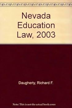 Paperback Nevada Education Law, 2003 Book
