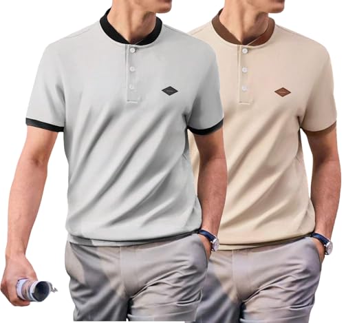 Image of Lymio Polo T Shirt for Men || Men Casual T-Shirt || Available in Combo Packs (Polo-48-50)