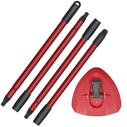 VACUSHOP Mop Accessories Replacement for O-Ceda Spin Mop Four-Section Handle x1 Base X1