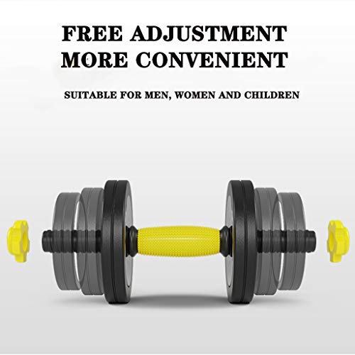 Halterschijven dumbbell Afneembare Stille Halter Verstelbare Fitnessapparatuur Voor In Huis Halterset Halter Universeel… - Afbeelding 3