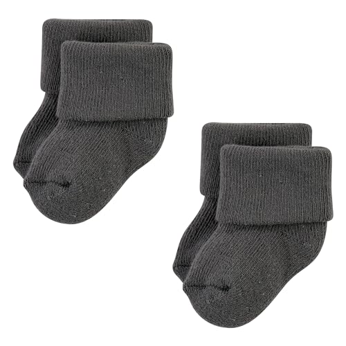 Image of Hudson Baby Baby 8-pack Cotton Rich Newborn and Terry Socks