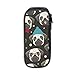 Produktbild Pugs-Faces Pencil Pen Case Beuteltasche Student Stationery Office Kosmetische Schminktasche Aufbewahrung Schwarz